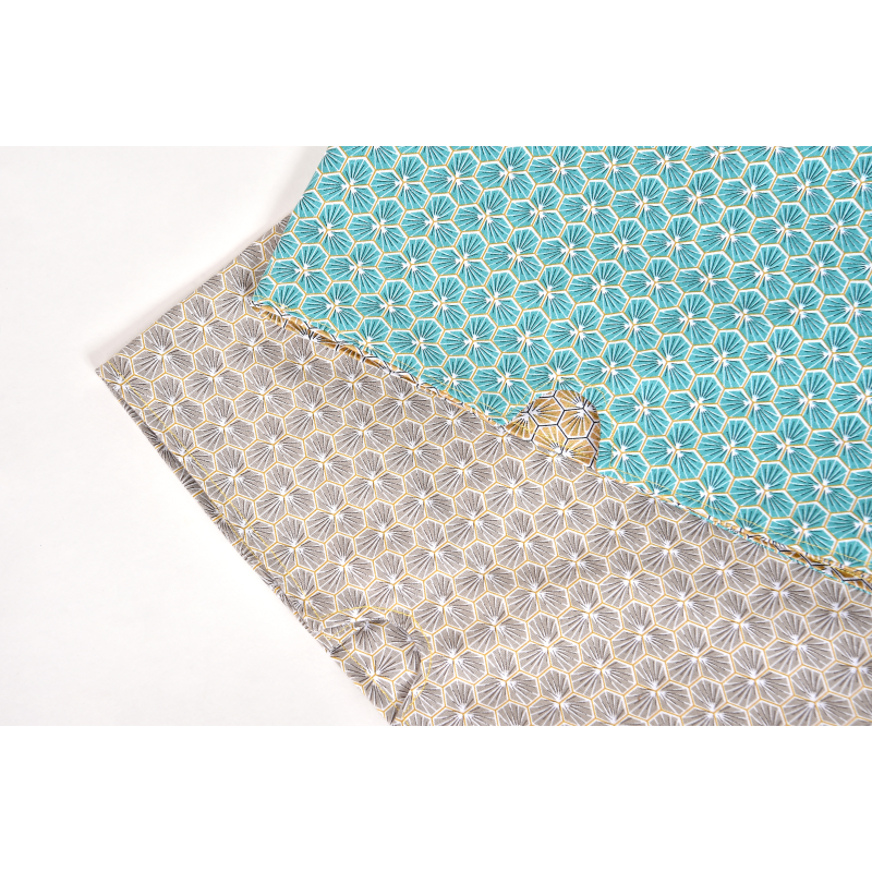 HOES VOOR FOUNTEIN 7L TURQUOISE / GOUD