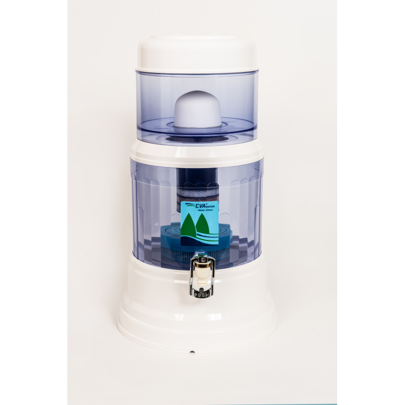 FONTAINE EVA 1200 PLC BLANCHE - PET